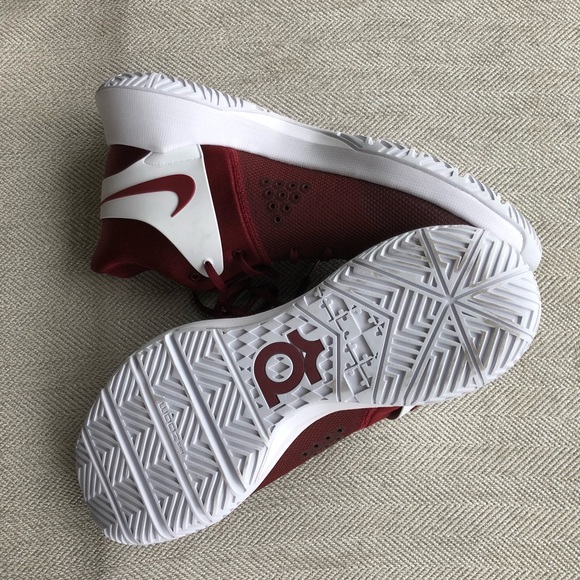 Nike KD Trey5 IV Maroon Basketball Shoes Size 16.5 - Picture 5 of 8
